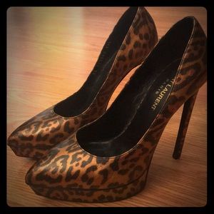 YSL Janis Pointed Toe Pumps